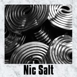Black Twist Nic Salt e liquid juice for vape