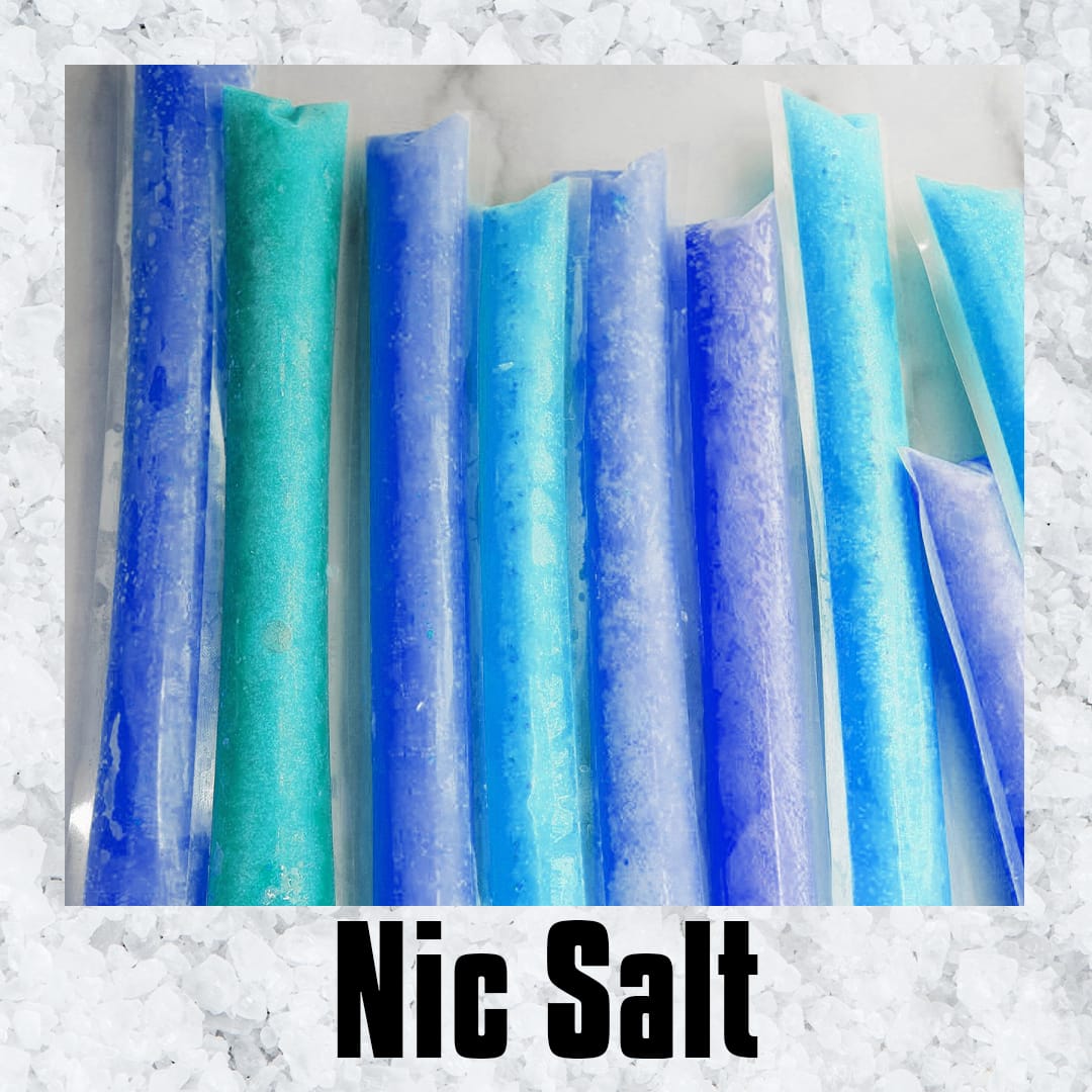 Blue Freeze Ice Nic Salt e liquid juice for vape
