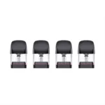 four replacement pods for the caliburn g3 vaping starter kit