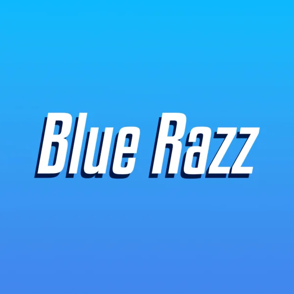 Blue Razz e liquid