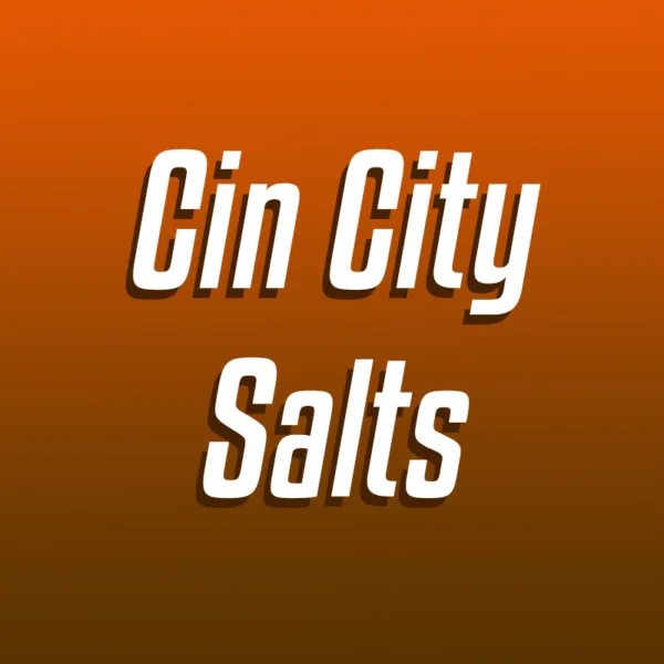 Cin City Salts with brown background