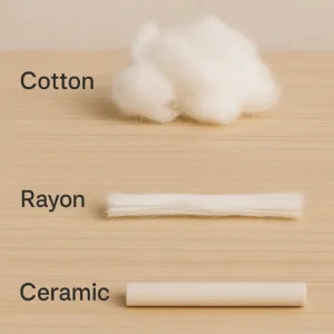 wicking materials in vaping