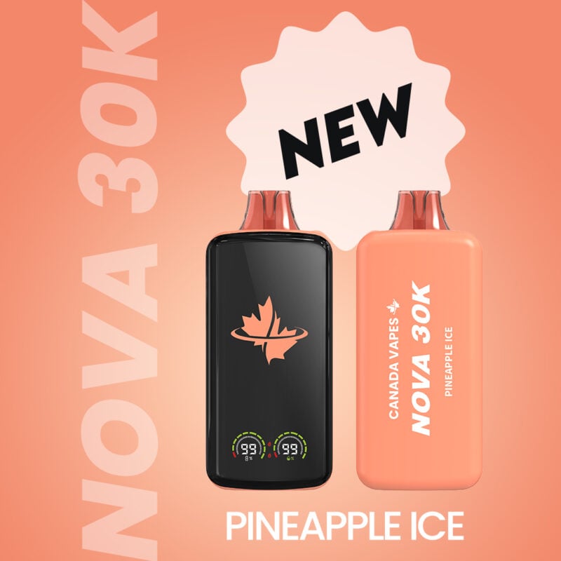 best disposable vapes canada - cv nova 30k - pineapple ice