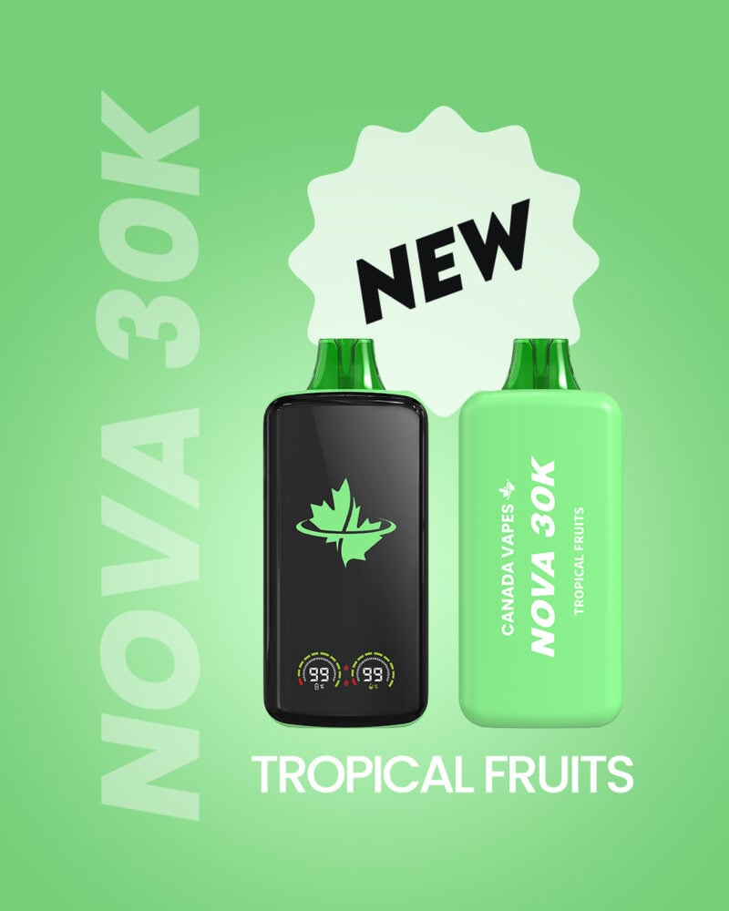 best disposable vapes canada - cv nova 30k- tropical fruits