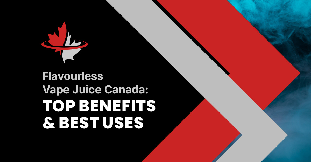benefits of flavourless vape juice
