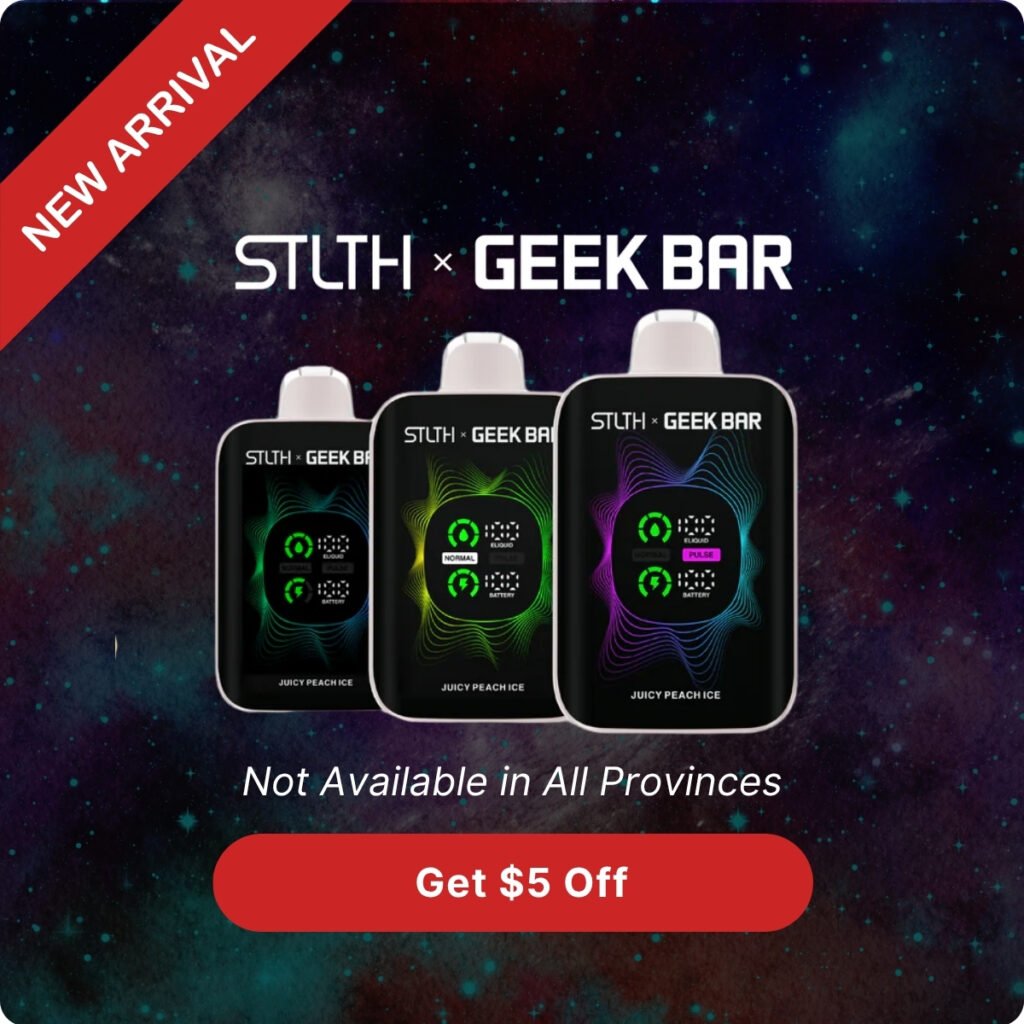 stlth geekbar disposable vapes