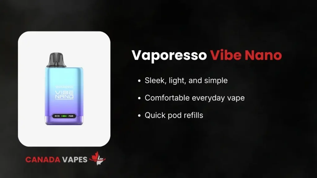 Vaporesso Vibe Nano