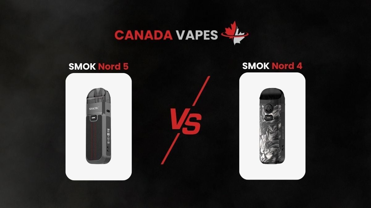 SMOK Nord 5 vs Nord 4
