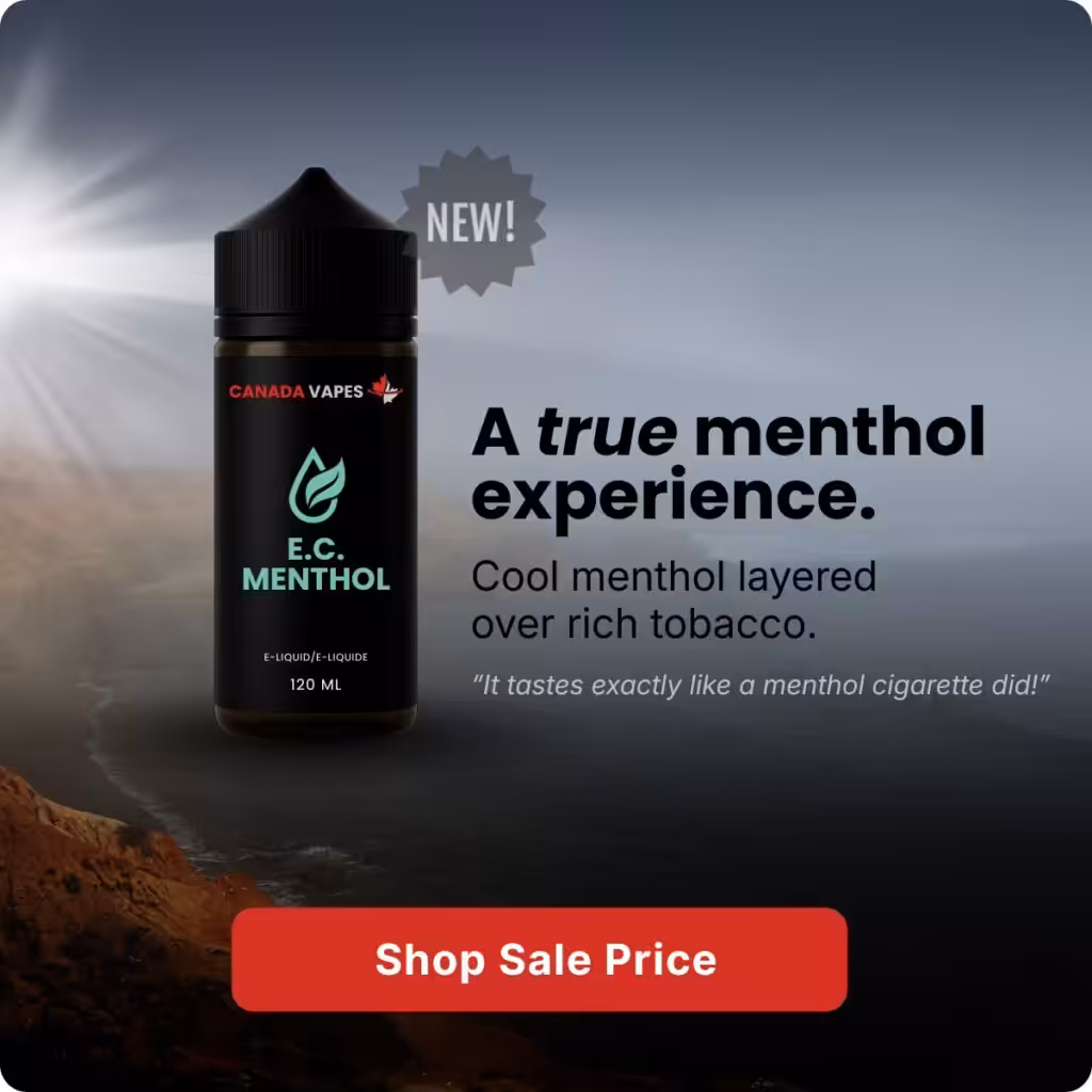 best menthol vape juice in canada