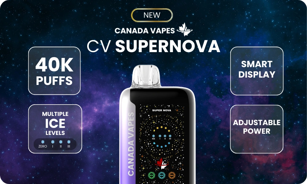 CV SUPERNOVA Best Disposable Vape in Canada