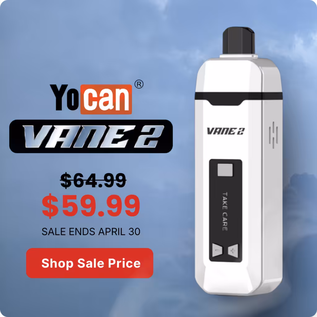 buy yocan vane2 dry herb vaporizer on sale online at canada vapes