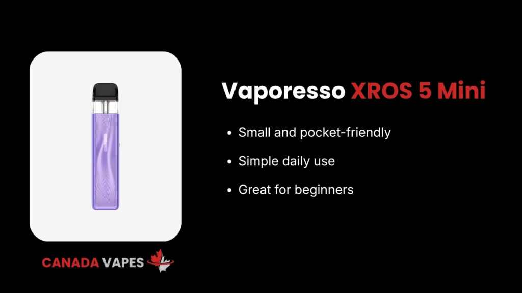 vaporesso xros 5 mini