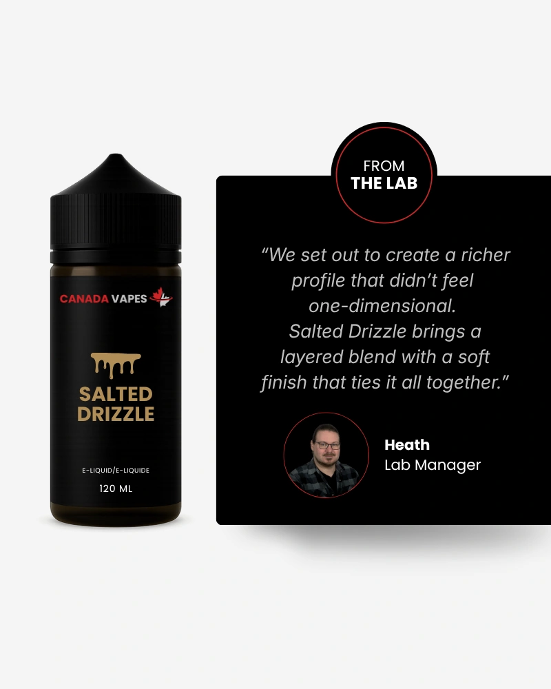 Salted Drizzle Vape Juice Profile