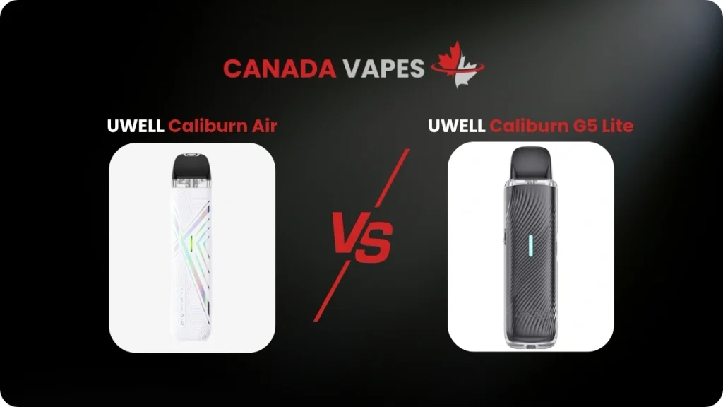 caliburn air vs G5 Lite