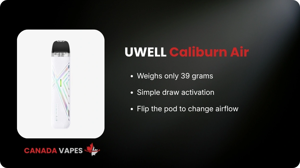 Caliburn Air Specs