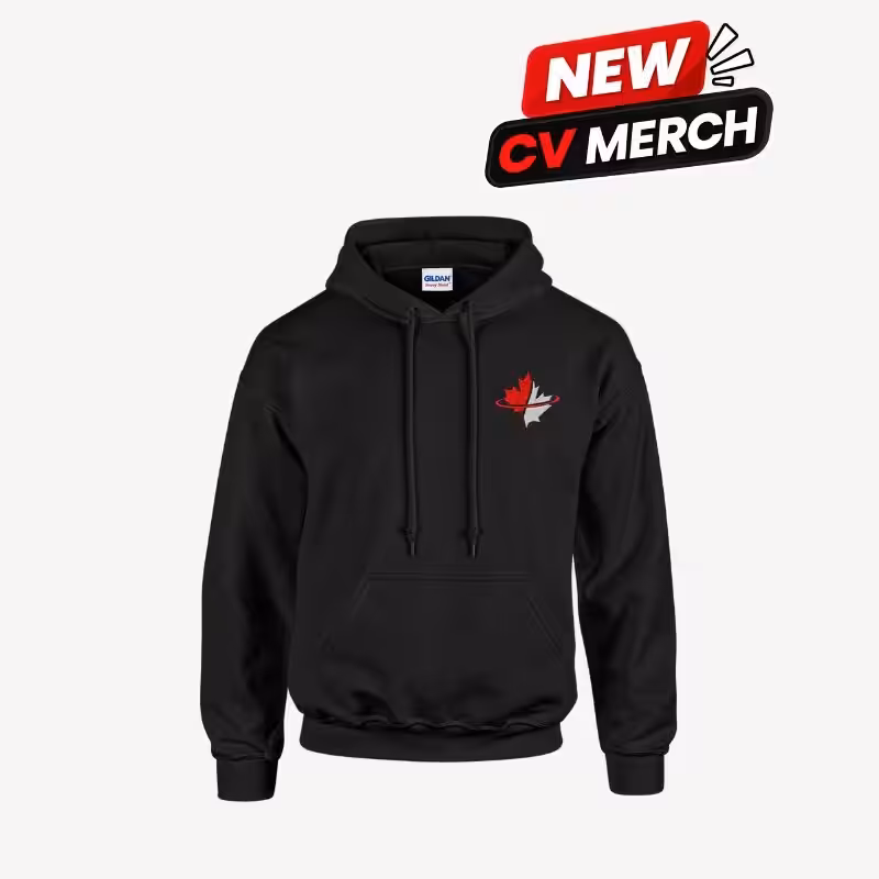Canada Vapes Embroidered Hoodie